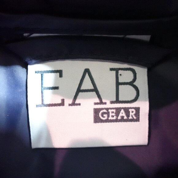 EAB Womens Vest Medium Blue Down Filled Full Zip Puffer - Picture 2 of 7